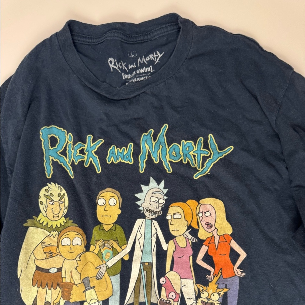 Ripple Junction Rick and Morty Kids T-Shirt - Black